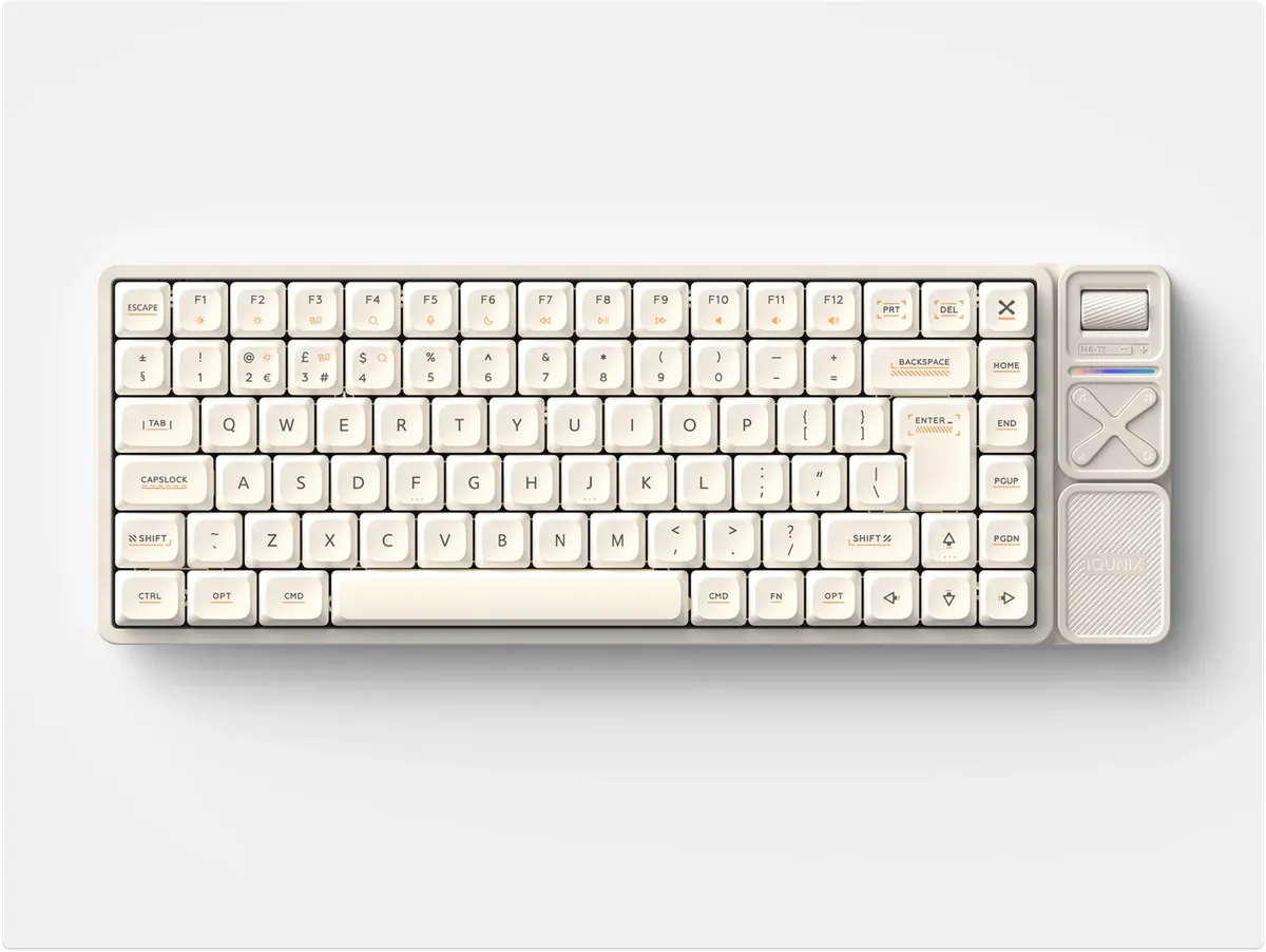 IQUNIX MG 65/75/96 Pro｜矮軸軽量メカニカルキーボード三モデル比較｜アルミ合金ボディでMac対応